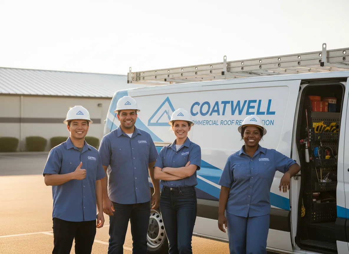 Commercial roof coating company in Ratcliff, TX
